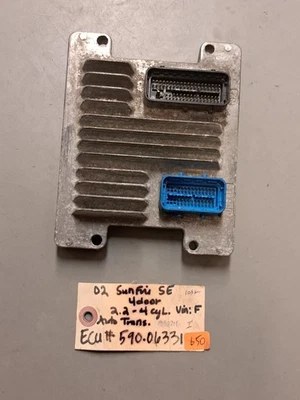 12210553 Módulo de control chasis 2002 Pontiac Sunfire 2,2 L 590-06331 Foto 1 de 4