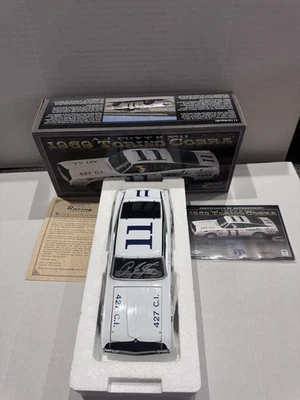 A.J. Foyt 1969 Ford Torino Cobra AUTOGRAPHED Nascar 1/24 Diecast University - Image 1 of 4