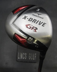 Bridgestone TourStage X-Drive GR 15° 3 Wood Regular Graphite Shaft No 1 Grip - Picture 1 of 5