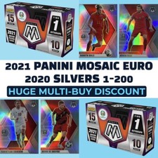 2021 Panini Euro 2020 Mosaic SILVERs 1-200 Pick your card 