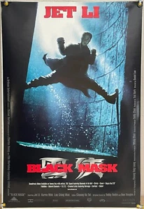 BLACK MASK ROLLED ORIGINAL ONE SHEET MOVIE POSTER JET LI KAREN MOK (1997) - Picture 1 of 1