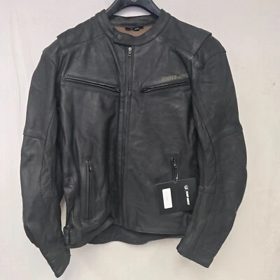 Can-Am BPR Leather Jacket Black Large L *DISPLAY* Foto 1 de 4