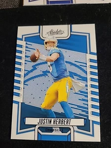 2023 Panini Absolute - Black #1 Justin Herbert - Picture 1 of 1