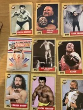 2007 Topps WWE Heritage 3 single cards 1 to100 U pick em  Finish your set