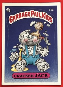 Topps Garbage Pail Kids 1985 serie 2 #58a Jack rotto retro lucido EX - Foto 1 di 2