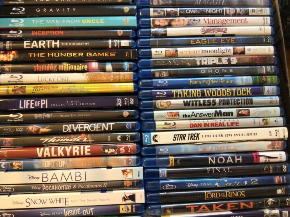 4K / BLU-RAY / DVD  Lot Pick From 300 of Action, Comedy, Horror, Drama, Westerns