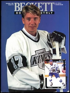 Jari Kurri October 1991 Beckett Hockey Monthly Magazine #12 - Picture 1 of 2