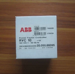 1PCS New ABB RVC-10 RVC10-1/5A Power Factor Controller In Box Free Ship *BA - Picture 1 of 2