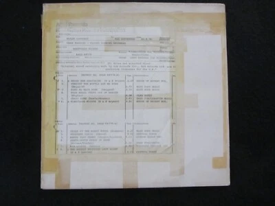 Gram Parsons WL TEST PRESSING LP Sleepless Nights (1976 UK A&M) NM PLAY TESTED - Image 1 of 4