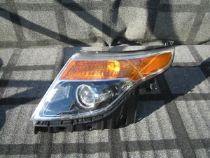 FORD EXPLOERER HEAD LIGHT LAMP HALOGEN OEM 2011 2012 2013 2014 LH - Picture 1 of 11