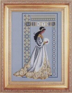 SCHEMA PUNTO CROCE INVERNO CELTICO CROSS STITCH CELTIC WINTER USB DVD MICRO SD - Picture 1 of 4