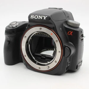 Excellent Sony Alpha A55 16.2MP Digital SLR Camera body Black JAPAN Express - Picture 1 of 5