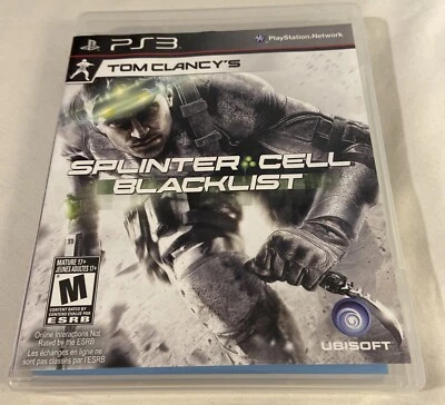 Tom Clancy's Splinter Cell: Blacklist (PS3 PlayStation 3, 2013) - CIB - Image 1 of 4