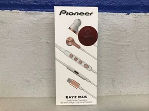 Pioneer RAYZ Plus Noise-Canceling Earphones SE-LTC5R-P Pink New Factory Sealed - Picture 1 of 8
