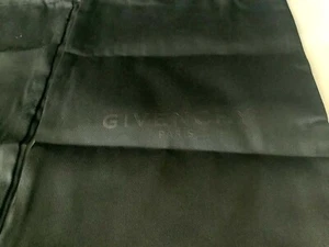 NEW Pair Authentic GIVENCHY Shoes Cotton (15”H x 8-1/4”W) Black Dust Bags - Picture 1 of 4
