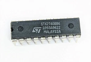 1 piece ST62T60BB6 | 8-BIT MCU | 128 bytes RAM | 4 KB | OTP | 8MHz | PDIP20 - Picture 1 of 5