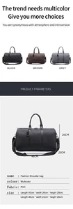Kabinentasche unter Sitz Flugtasche Handgepäck Schulter Reisetasche 46x23x26cm - Bild 1 von 9