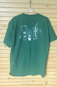NWOT Starbucks Logo Employee Green Port & Company Essential T Shirt XL - Picture 1 of 7
