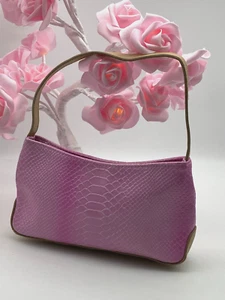 Vintage Superdrug Handbag Women Small Pink Baguette - Picture 1 of 8