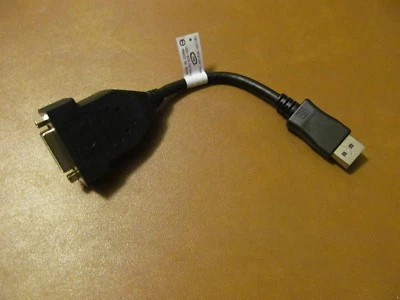 HP DISPLAY PORT to DVI-D CABLE ADAPTER 481409002 Brand New in Pristine Condition - Image 1 of 2