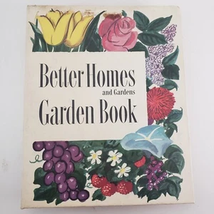 Better Homes and Gardens Garden Book 1954 2nd Edition Vintage 5 Ring Binder USA - Imagen 1 de 10