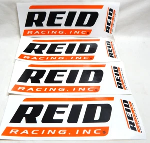 REID Racing Inc Race Transmission NHRA NMCA Contingency Decal Sticker LOT OF 4 - Picture 1 of 2