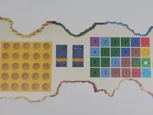 Gioco da tavolo Dark World 1992 ricambio Monster Hit dischi e monete d'oro - Foto 1 di 11