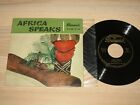 Guy Warren And Red Saunders 7" EP SINGLE - Africa Speaks / 1957 PRESS in MINT