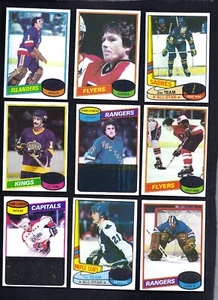 NMT 1980 Topps Hockey partial set of 189/264 cards .HOFs and Stars. High grade. - Picture 1 of 3