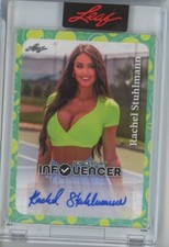 Rachel Stuhlmann 2023 Leaf Pop Century Influencer Auto Autograph #/610 Tennis