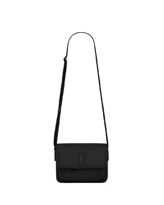 Bolso Mensajero SAINT LAURENT Niki Pequeño $2000 Negro Nylon Nuevo y Auténtico Foto 1 de 4