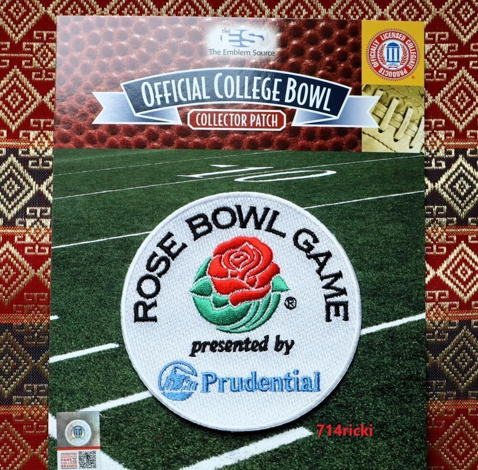 THE EMBLEM SOURCE 2026 Rose Bowl Game presented by Prudential Patch Indiana vs Alabama