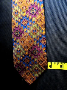 Eaton Multicolored Tie 61" L 3.75" W - Picture 1 of 3