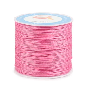 Waxed Thread String Cord Sewing Machine Stitching for Leather Craft 87Yard 0.6mm - Picture 1 of 36