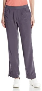 Cherokee Women's Infinity Low-Rise Slim Pull-On Scrub Pant, Pewter, X-Large - Picture 1 of 2