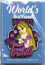 Disneyland Paris - World's Best Friends - Rapunzel & Pascal Pin