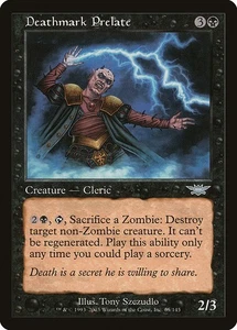 (4x) DEATHMARK PRELATE - Legions – MTG Magic the Gathering Card - Uncommon - Picture 1 of 5
