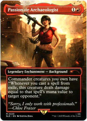 Passionate Archaeologist - 2220 - Uncharted Secret Lair Drop Magic MTG NM/M - Image 1 of 2