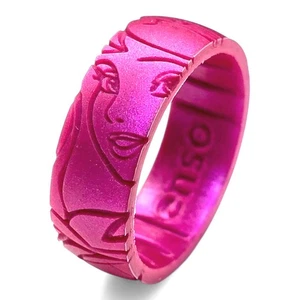 Enso Ringe Disney Aurora Dornröschen Silikonring in Rosa Turmalin Größe 6 - Bild 1 von 10