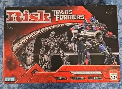 PARKER Brothers TRANSFORMERS RISK Cybertron BATTLE EDITION Complete Instructions - Image 1 of 4