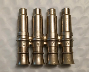 Vintage Wm. Pipa de paso de mandolina para violín Kratt diseño de campana de trompeta raro sin probar - Imagen 1 de 3