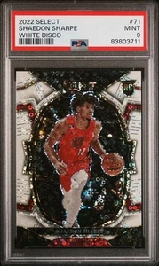 2022-23 Panini Select White Fast Break Prizm /75 Shaedon Sharpe #71 RC Blazers - Bild 1 von 2