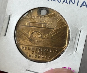 Pennsylvania Super Highway Token KH L2 - Picture 1 of 2
