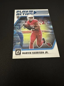 2024 Donruss Optic Marvin Harrison Jr Juego Acción Inserto Rookie RC Cardinals 🔥 - Imagen 1 de 3