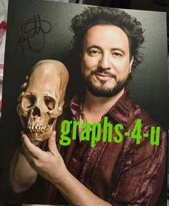 Giorgio Tsoukalos signed Ancient Aliens Autogramm COA - Bild 1 von 1