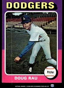 1975 Topps #269 DOUG RAU EX-MT Los Angeles Dodgers - Picture 1 of 2