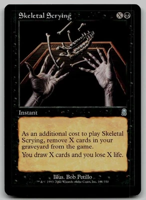 Skeletal Scrying U Odyssey 161 NM - Image 1 of 2