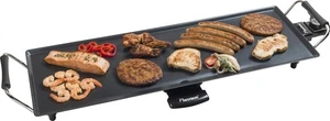 BESTRON ABP 603 SCHWARZ/Elektrogrill, Schwarz/Bambus (1800 Watt) - Bild 1 von 4