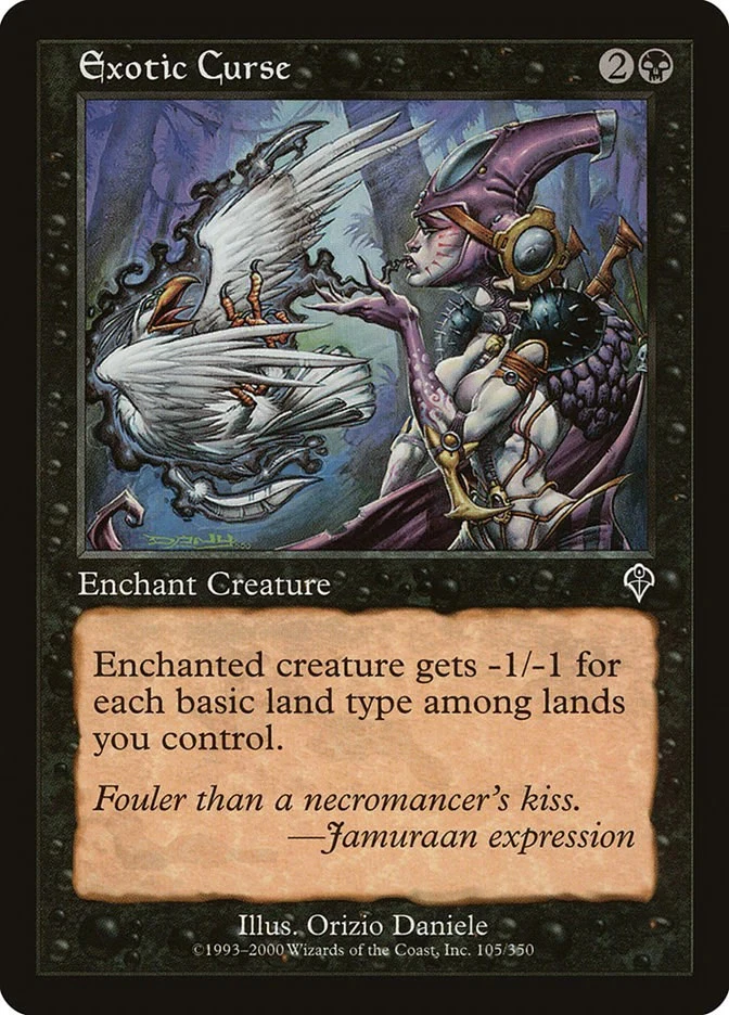 Exotic Curse - 105 / English / Moderately Played - Image 1 of 1