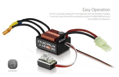 Hobbywing QuicRun 16BL30 30A Brushless ESC For 1/16 On-road / Off-road RC Car - Image 1 of 4